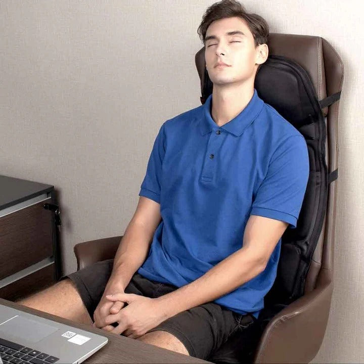 This isn't a massage pad. It's an 8-mode architectural fix for your lumbar spine