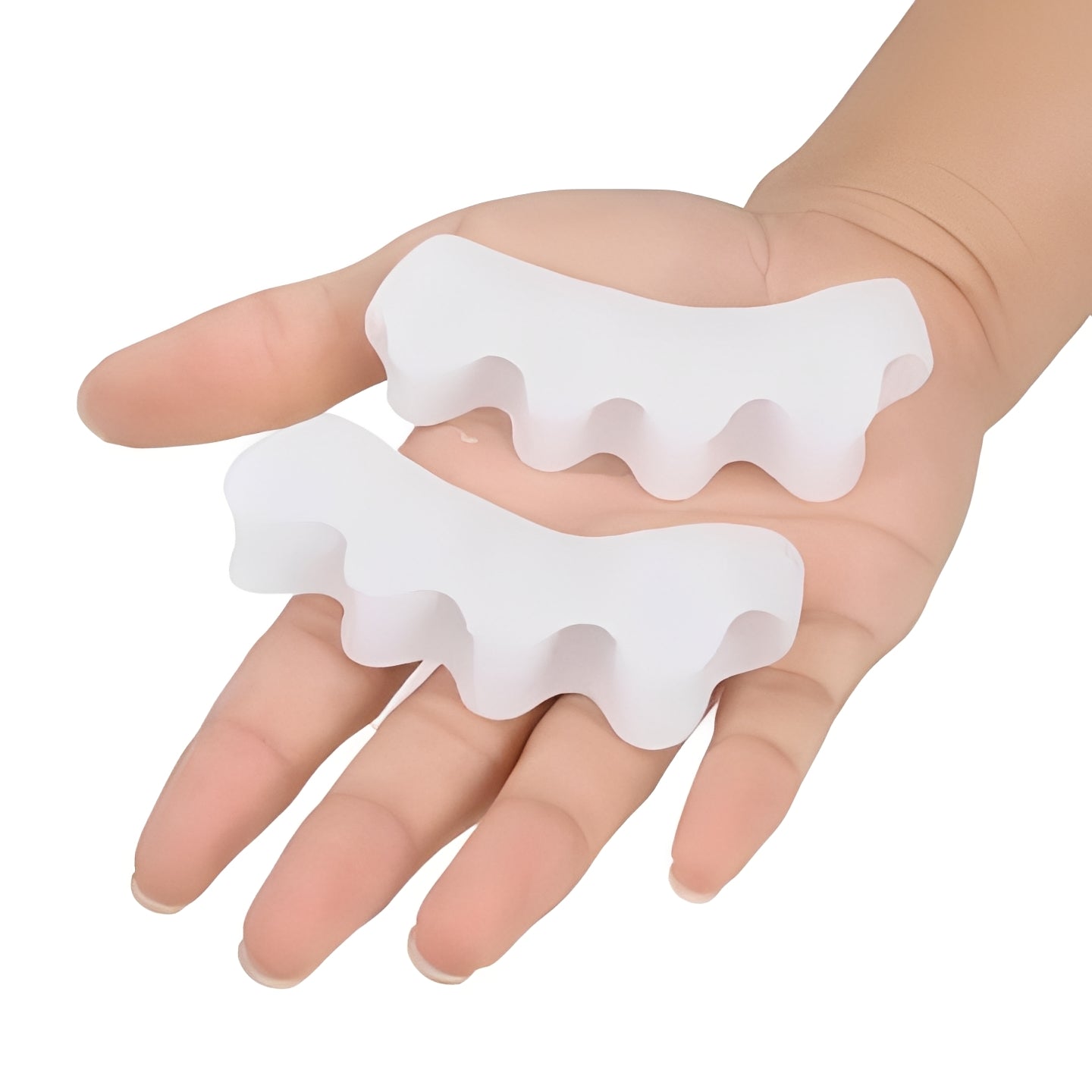 Adaptive Silicone Toe Brace with Dynamic Support Logic
